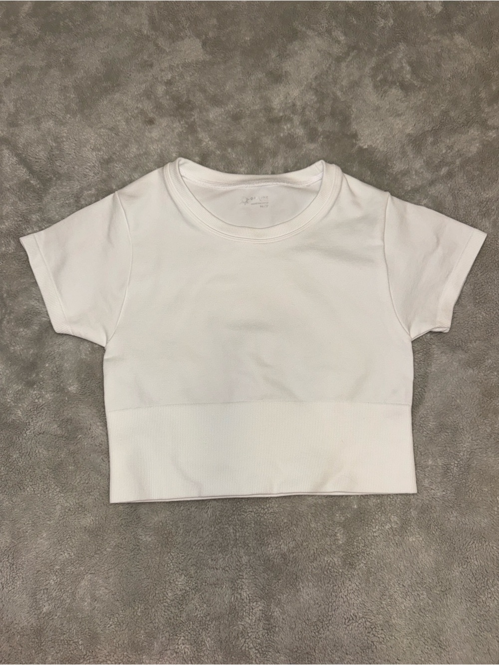 Aerie Offline cropped seamless tee